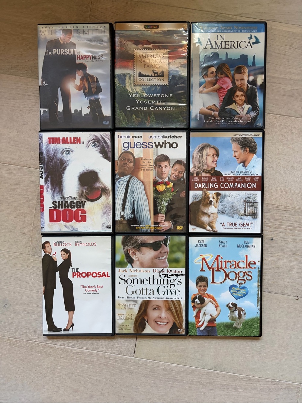Lot of 9 Family & Comedy DVDs - Mixed Titles